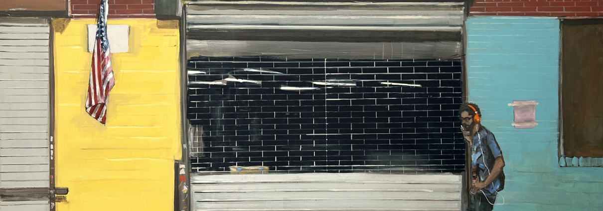 Bushwick, 2019, Öl auf Leinwand, 120x180cm