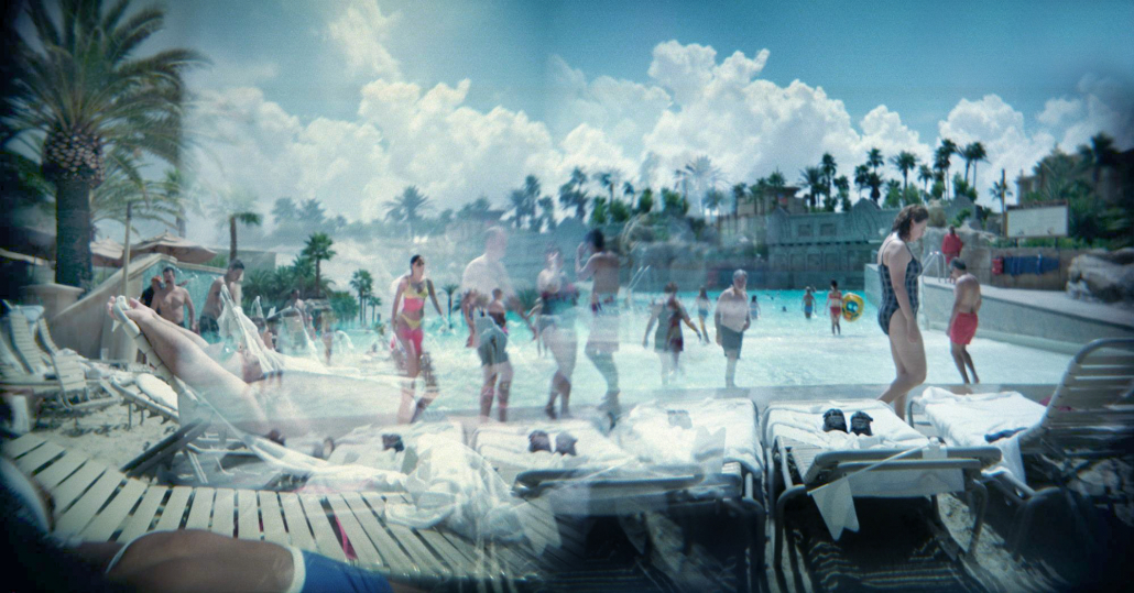 Jörg Klaus, MANDALAY BAY, Las Vegas, 2000, C-Print, 120 x 240 cm