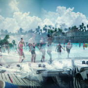 Jörg Klaus, MANDALAY BAY, Las Vegas, 2000, C-Print, 120 x 240 cm