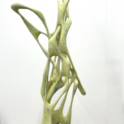 Wolfgang Flad, untitled Structure, 2025, mixed media, 290 x 100 x 60 cm