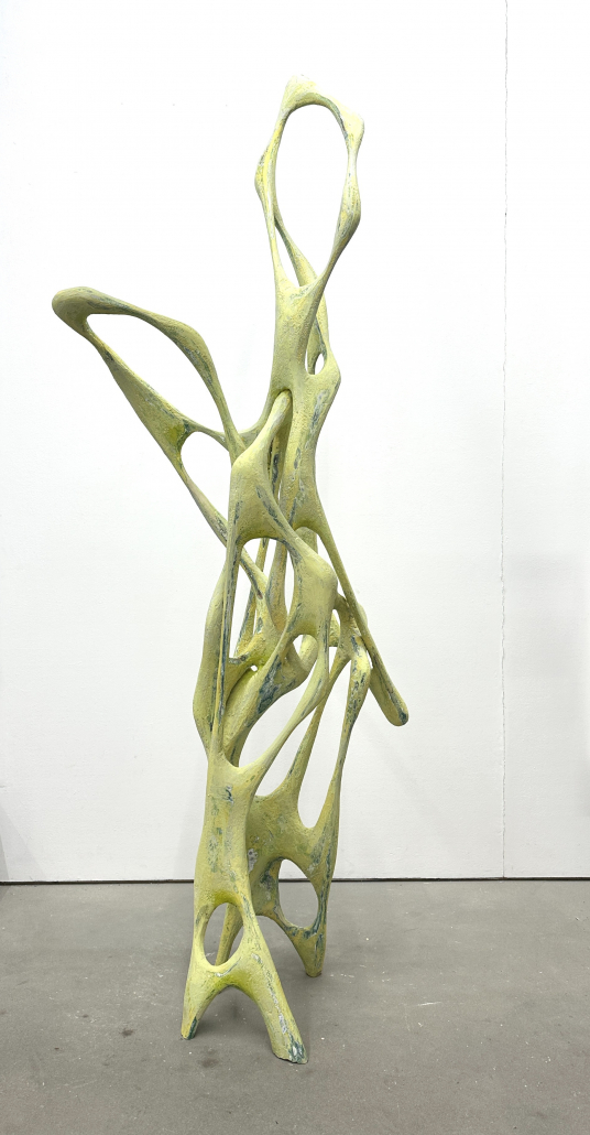 Wolfgang Flad, untitled Structure, 2025, mixed media, 290 x 100 x 60 cm