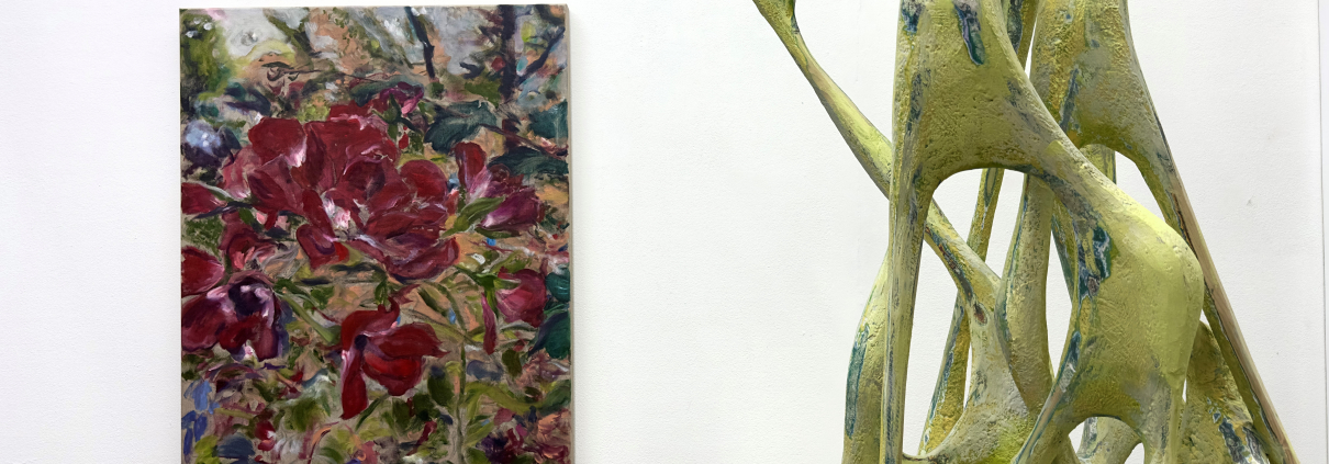 Ausstellung LIAISONS, Tanja Selzer u. Wolfgang Flad, ©W. Flad_nüüd.berlin