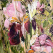 Tanja Selzer, Bigarré, 2026, Öl auf Leinwand, 50 x 40 cm